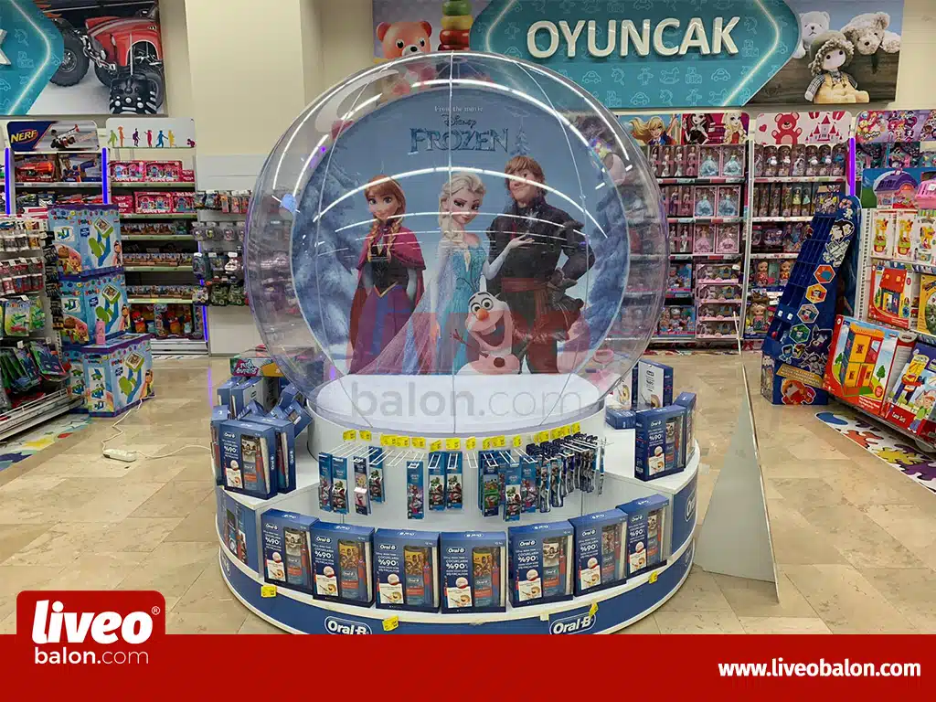 Şişme Şeffaf Küre